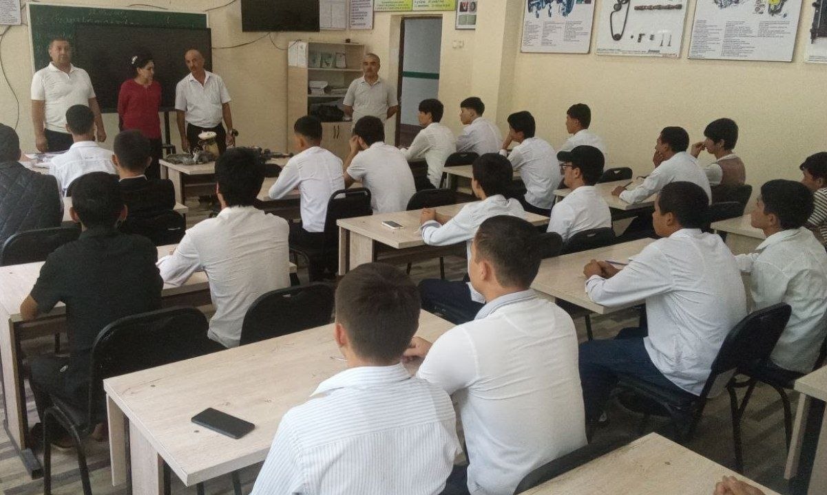 📌 Termiz shahar 1-son texnikumida Davlat imtihoni bo‘lib o‘tdi.